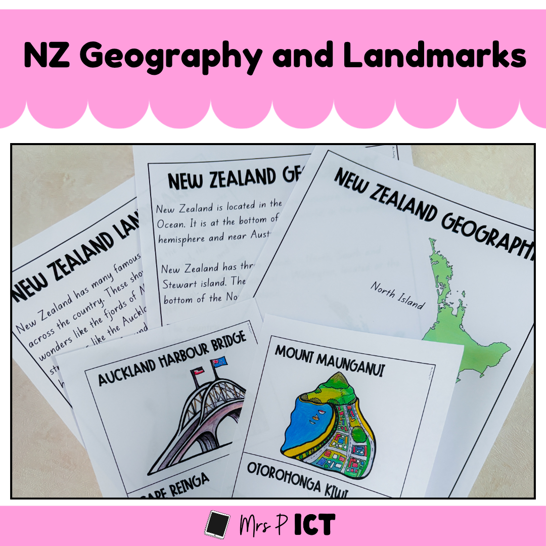 NZ Geography and Landmarks