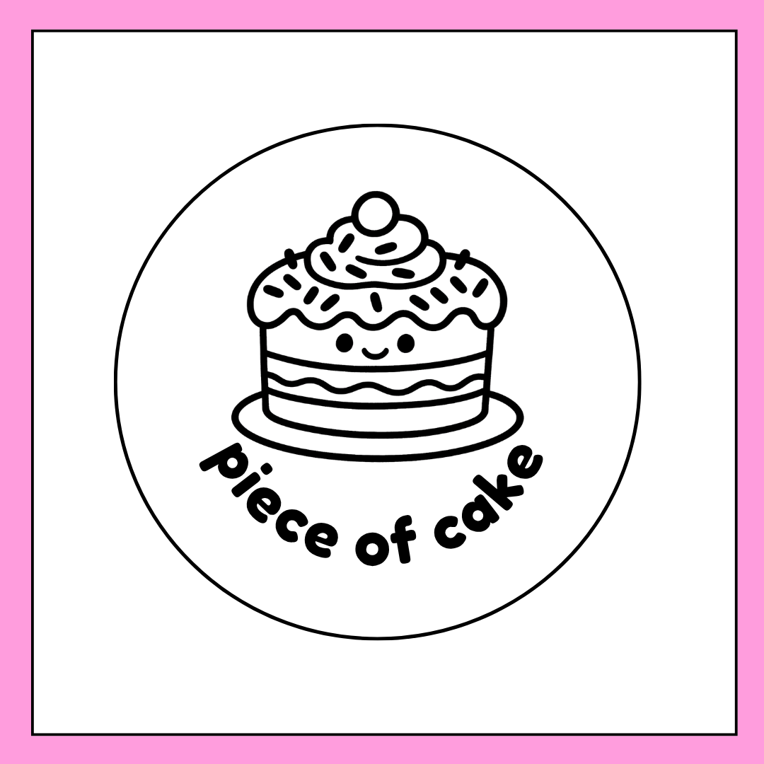 Piece of cake stamp