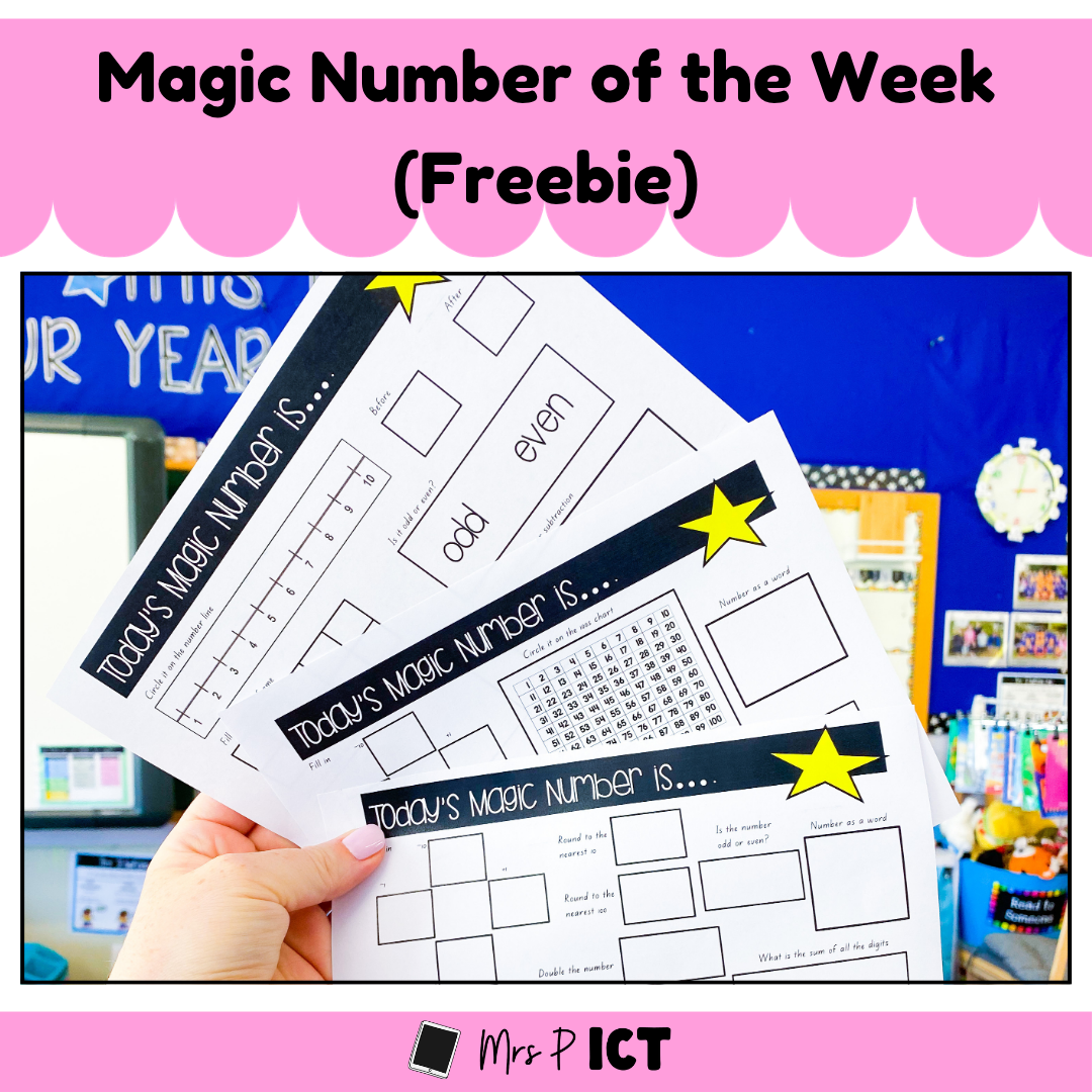 Magic number of the week (freebie)