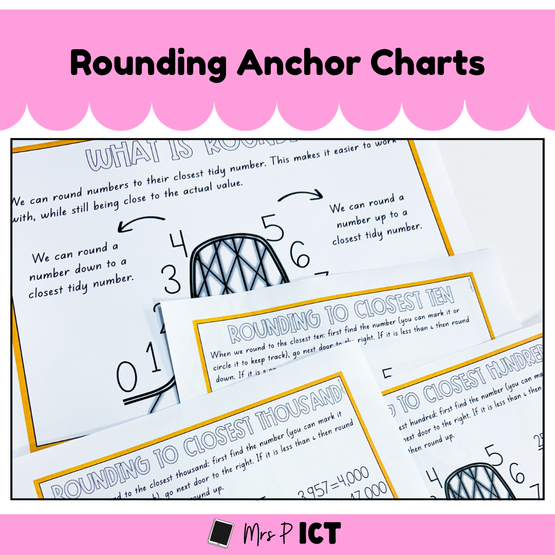 Rounding Anchor Charts