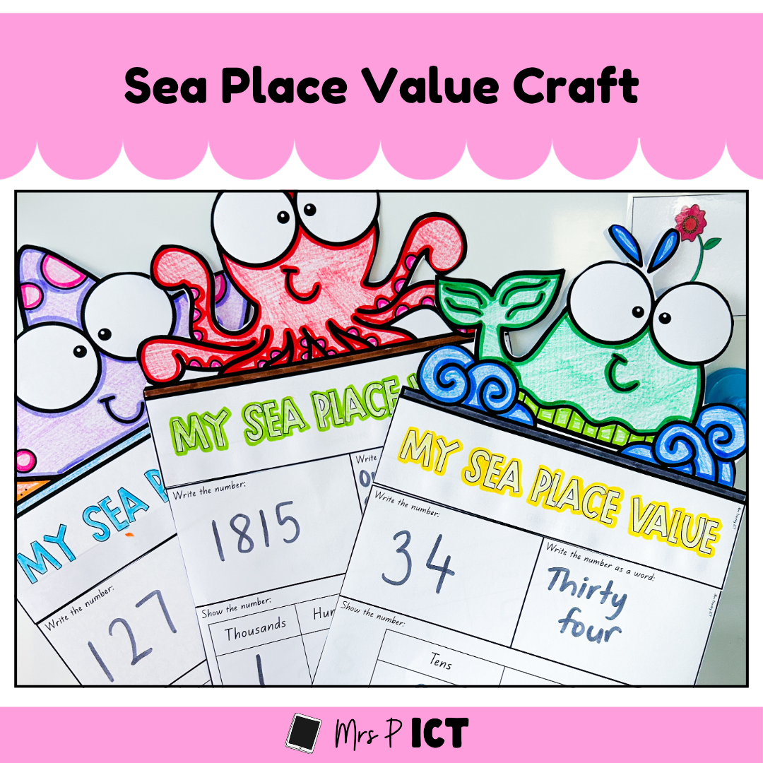Sea Place Value Craft