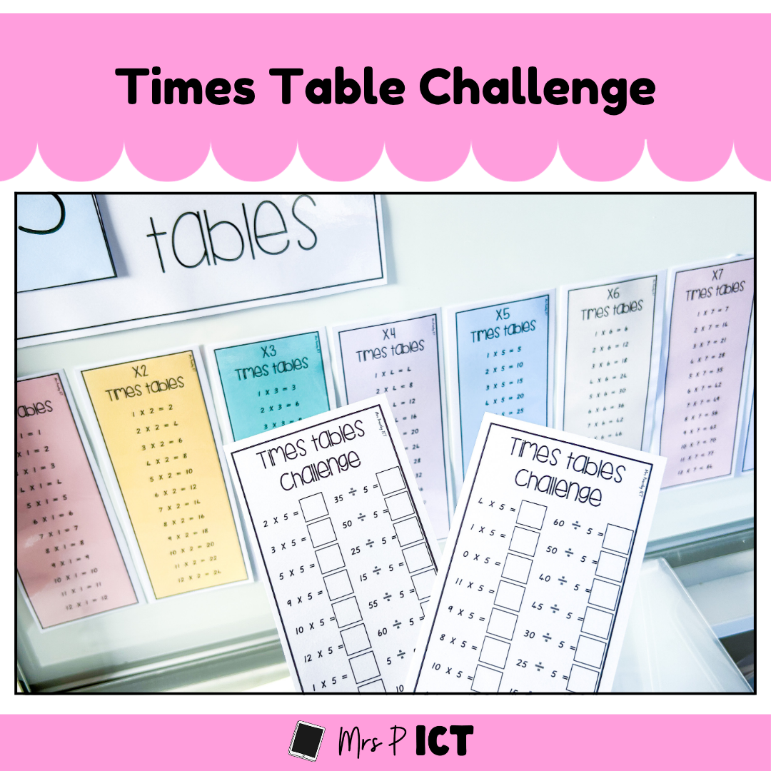 Times Tables Challenge