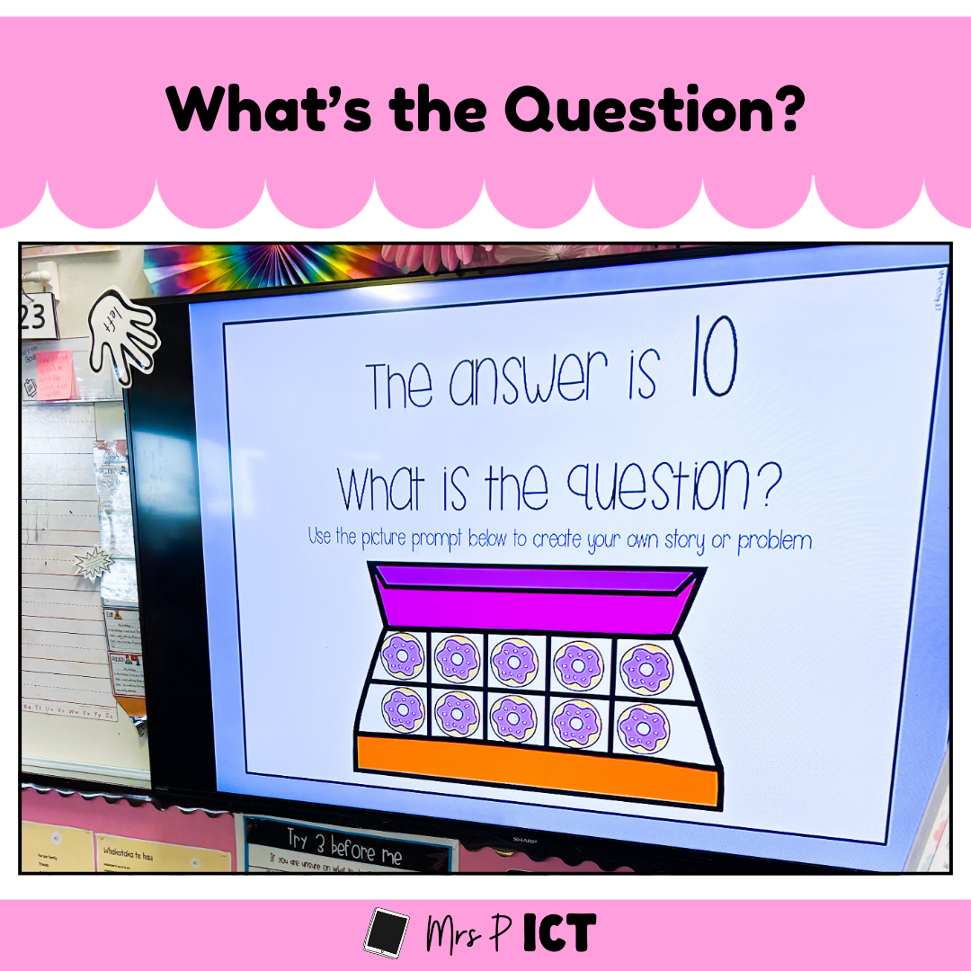 What is the question? Maths prompts