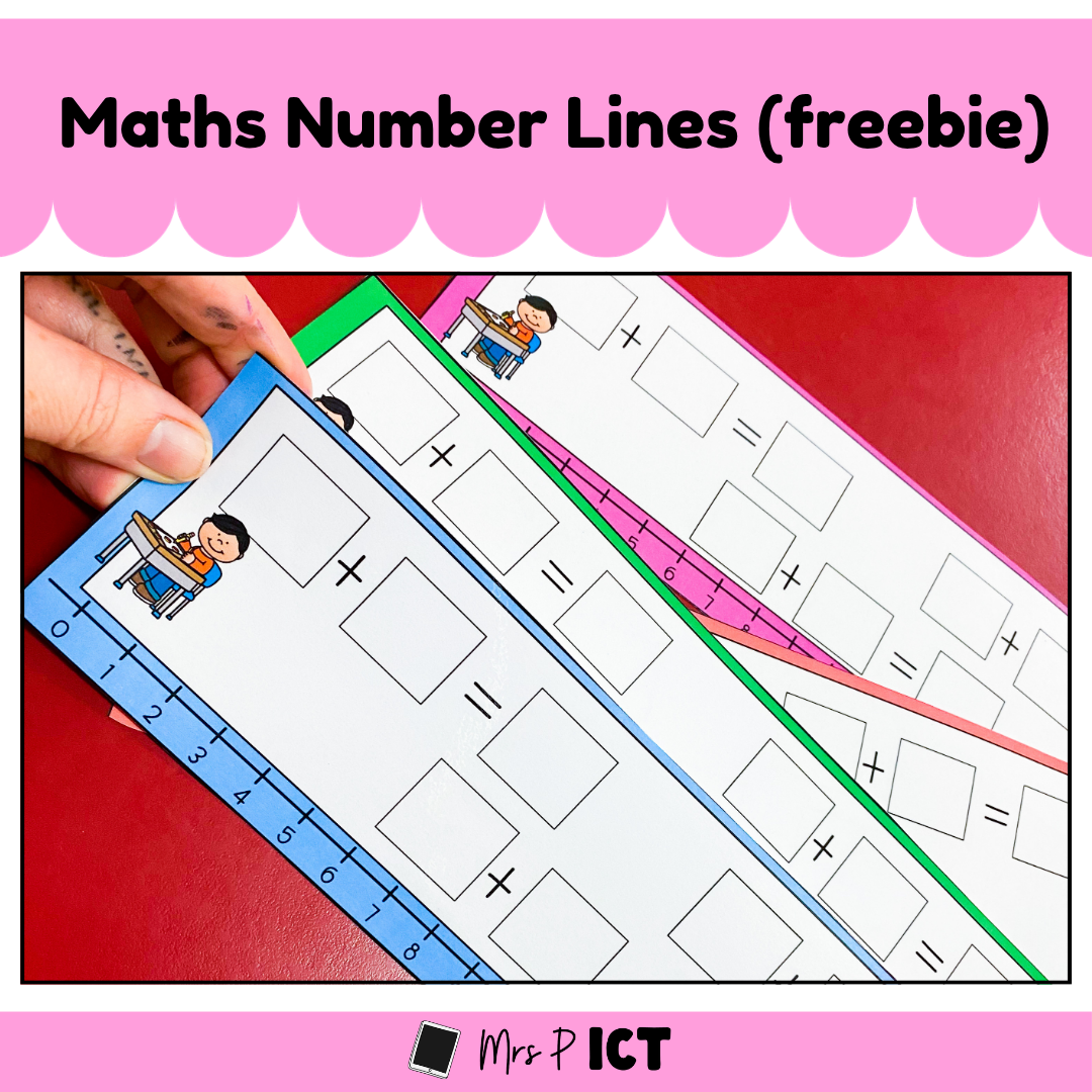 Maths Number Lines (freebie)