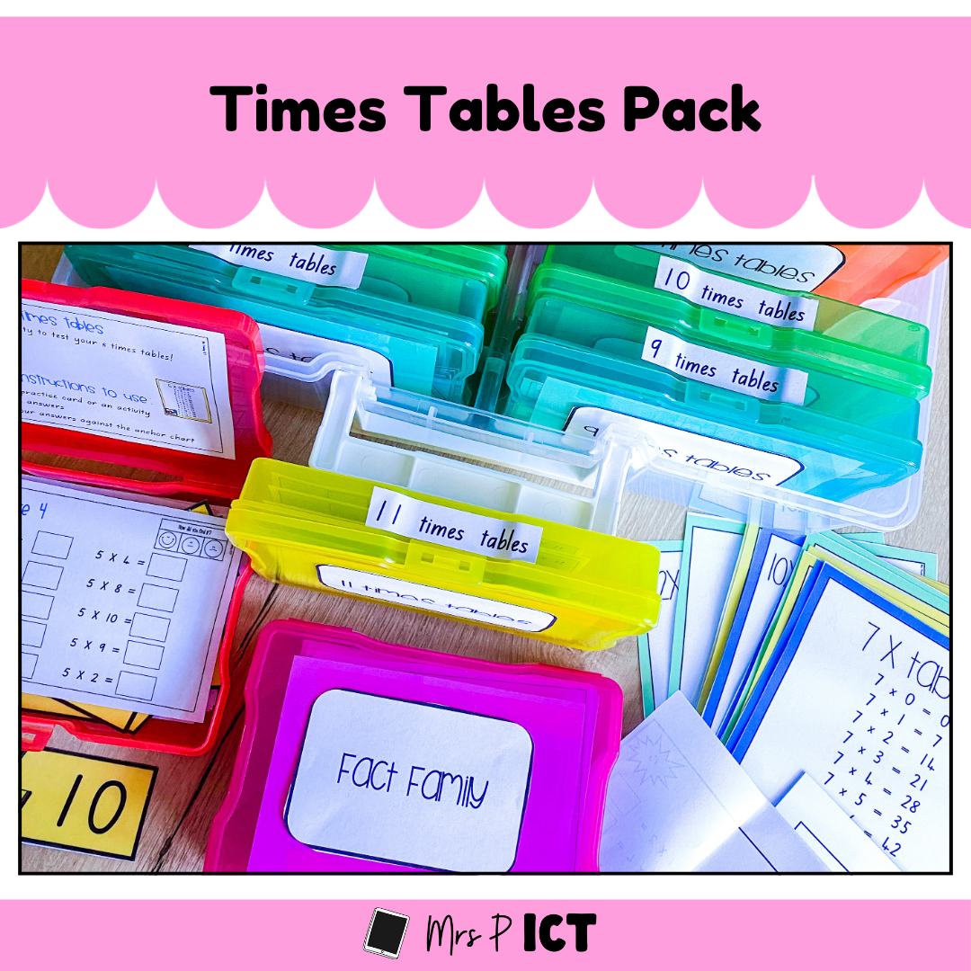 Times Tables Pack