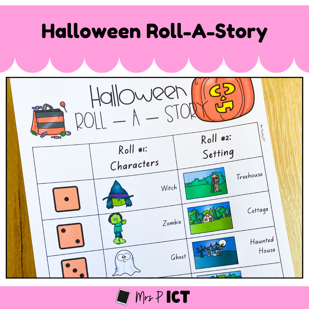 Halloween Roll-A-Story