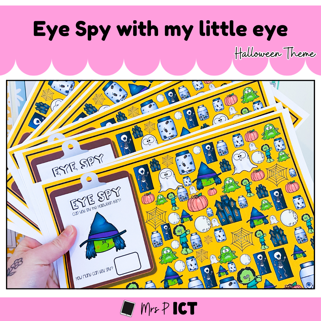 Eye Spy with my little eye - Halloween