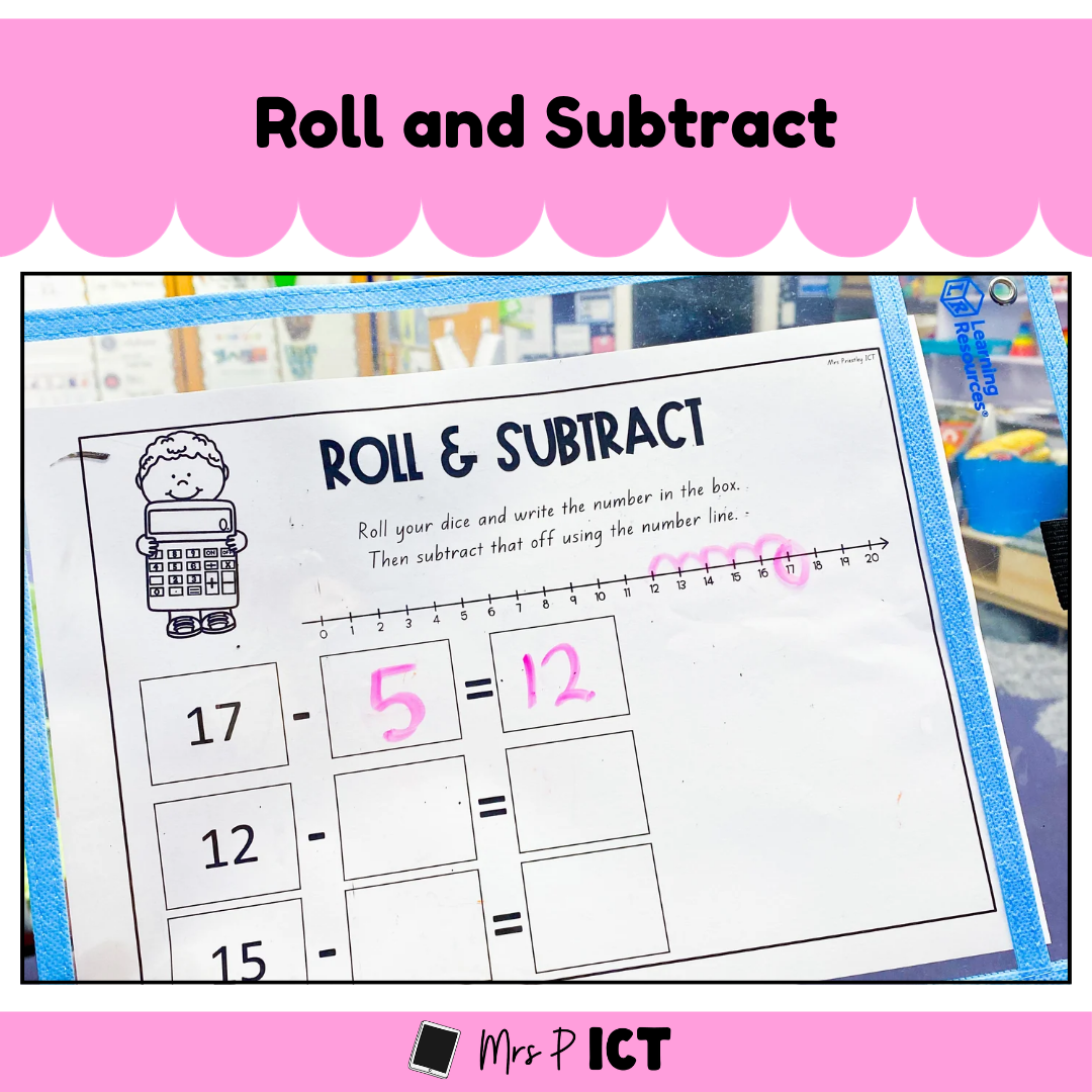 Roll and Subtract