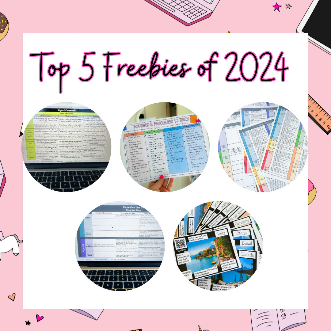 Top 5 Freebies of 2024