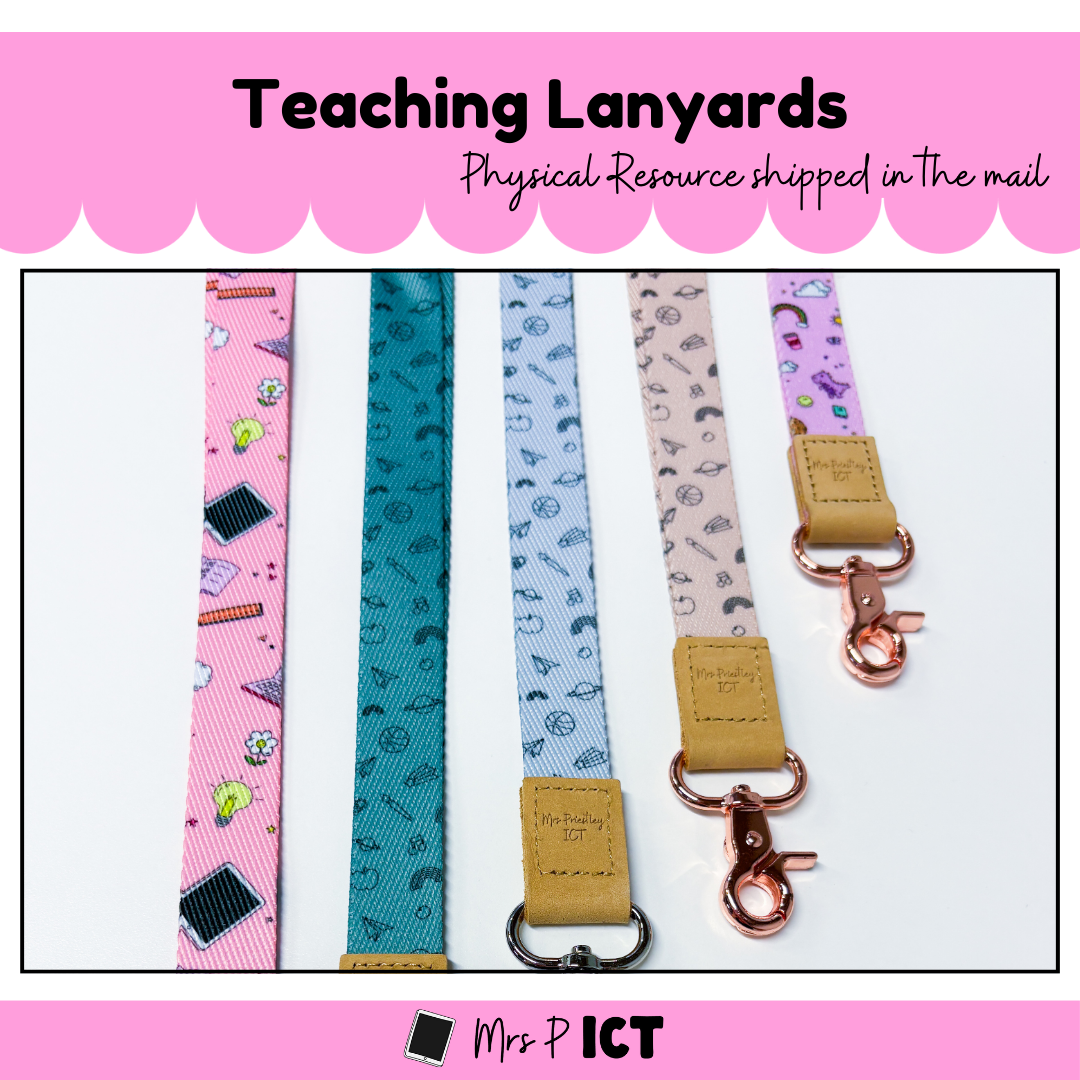 Mrs P ICT Lanyards