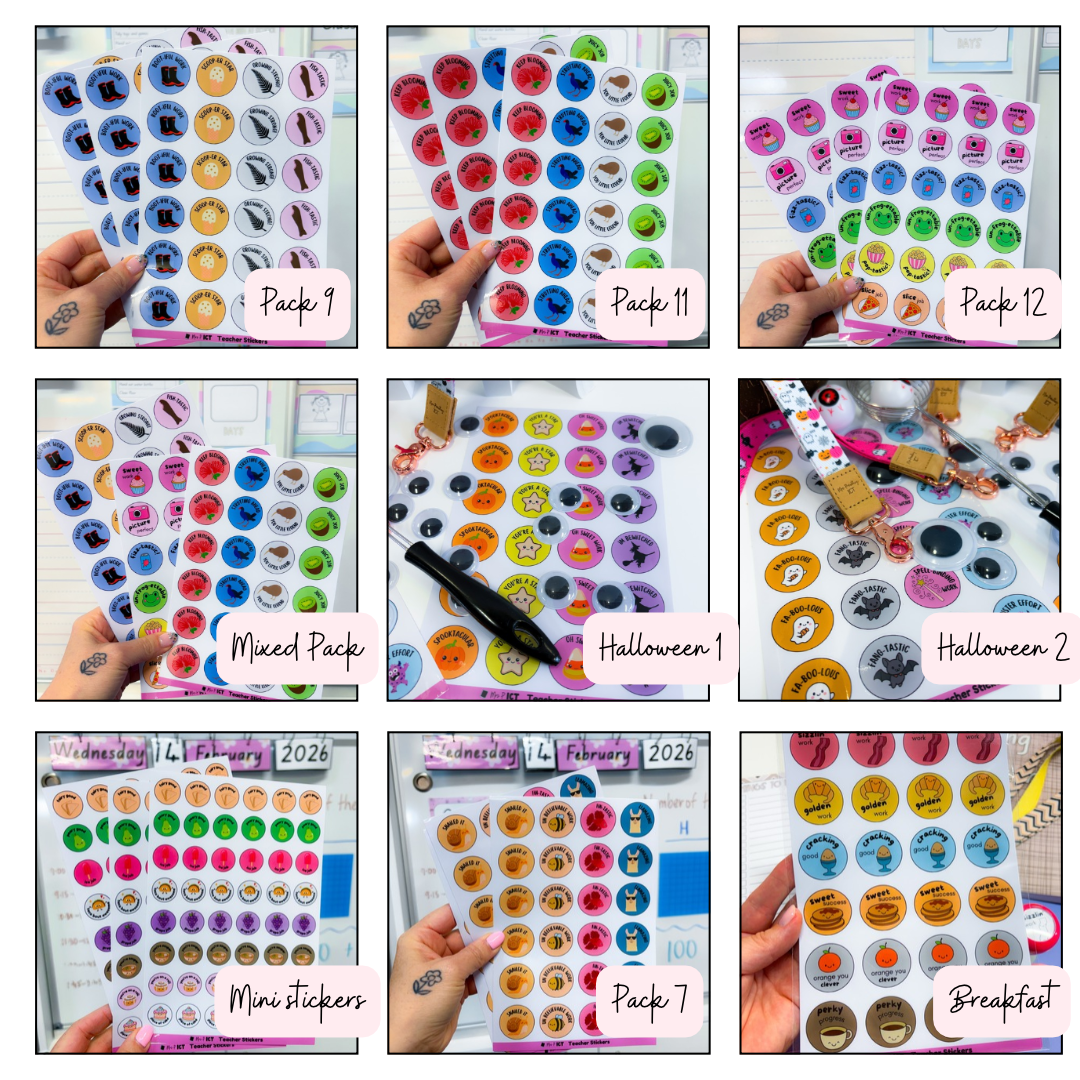 Notepad + sticker offer