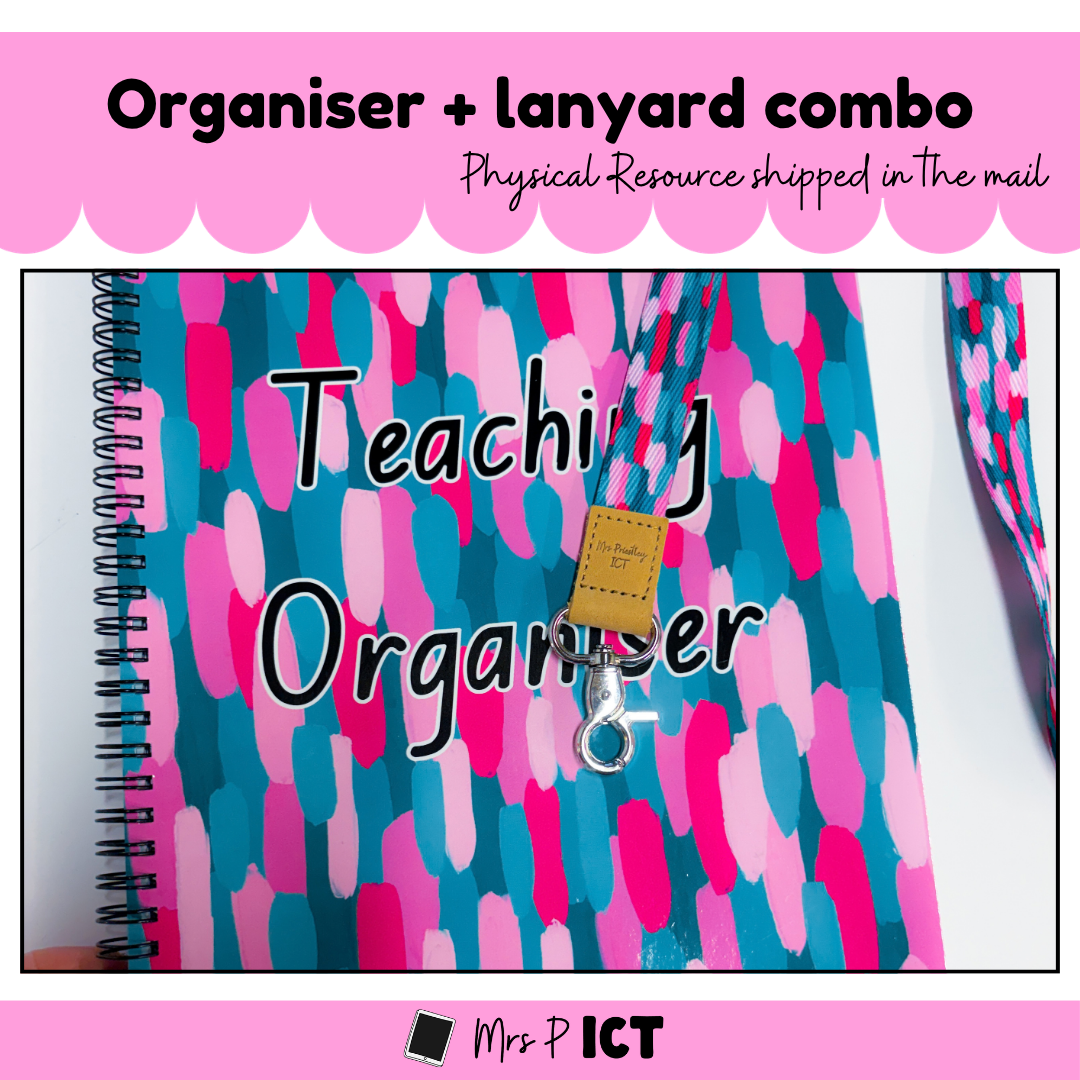 Organiser + Lanyard Combo