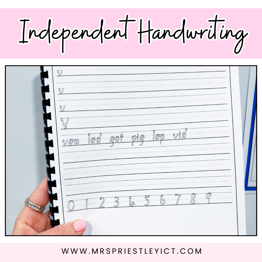 Independent Handwriting Book