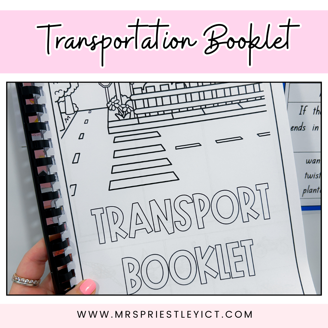 Transit Tutorial Booklet Transportation Booklet – Mrs Priestley ICT