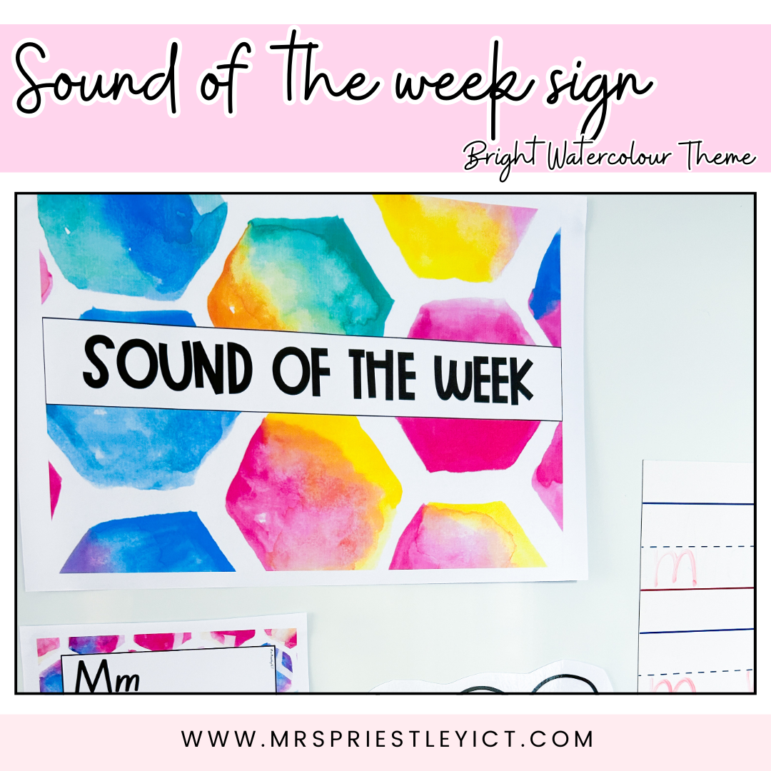 Sound of the week sign