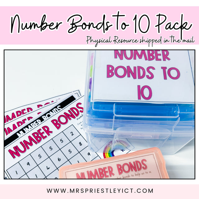 Number bonds to 10 Pack