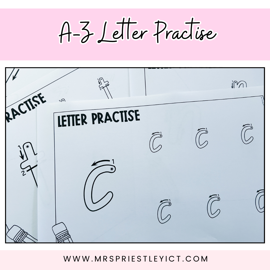 A-Z Letter Practise