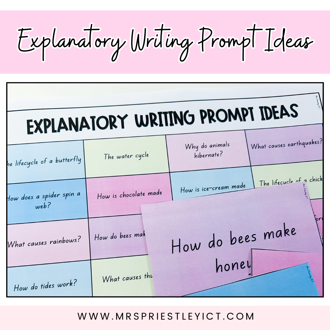 Explanatory Writing Prompt Ideas