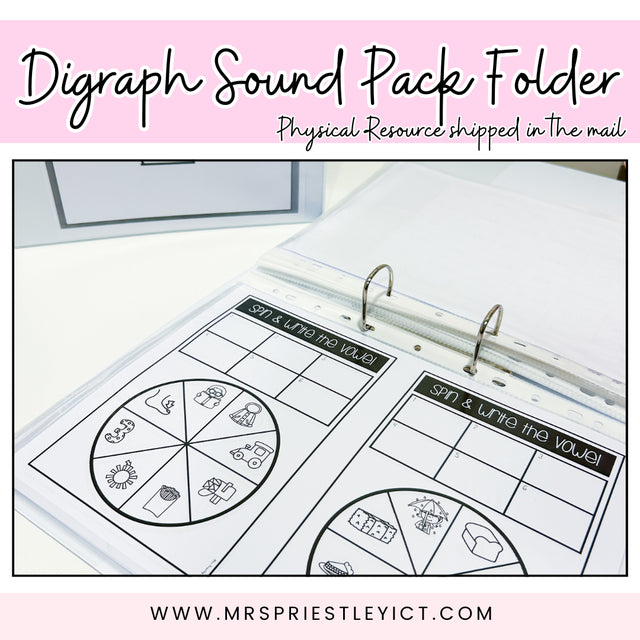 PHYSICAL ORDER: Digraph Sound Pack Folder