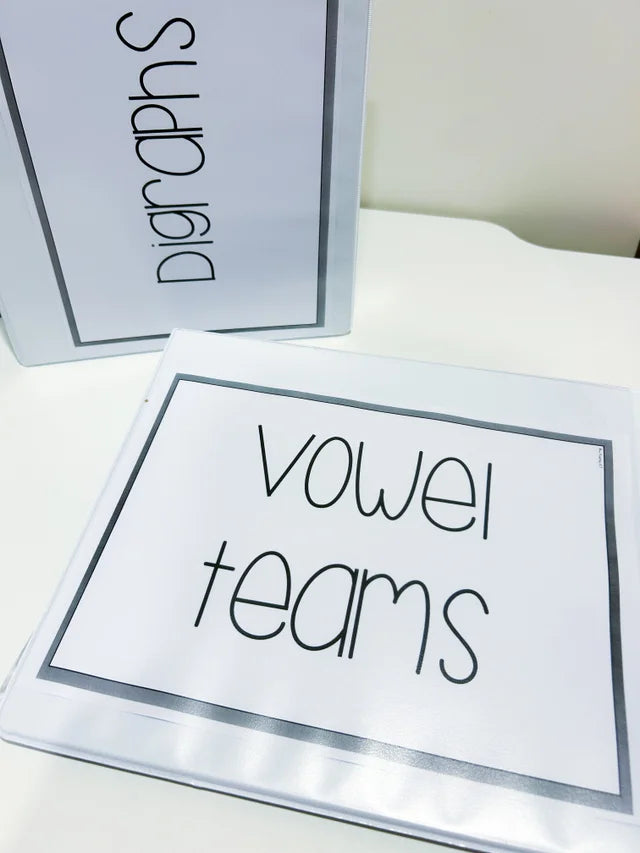 PHYSICAL ORDER: Vowel Team Sound Pack Folder