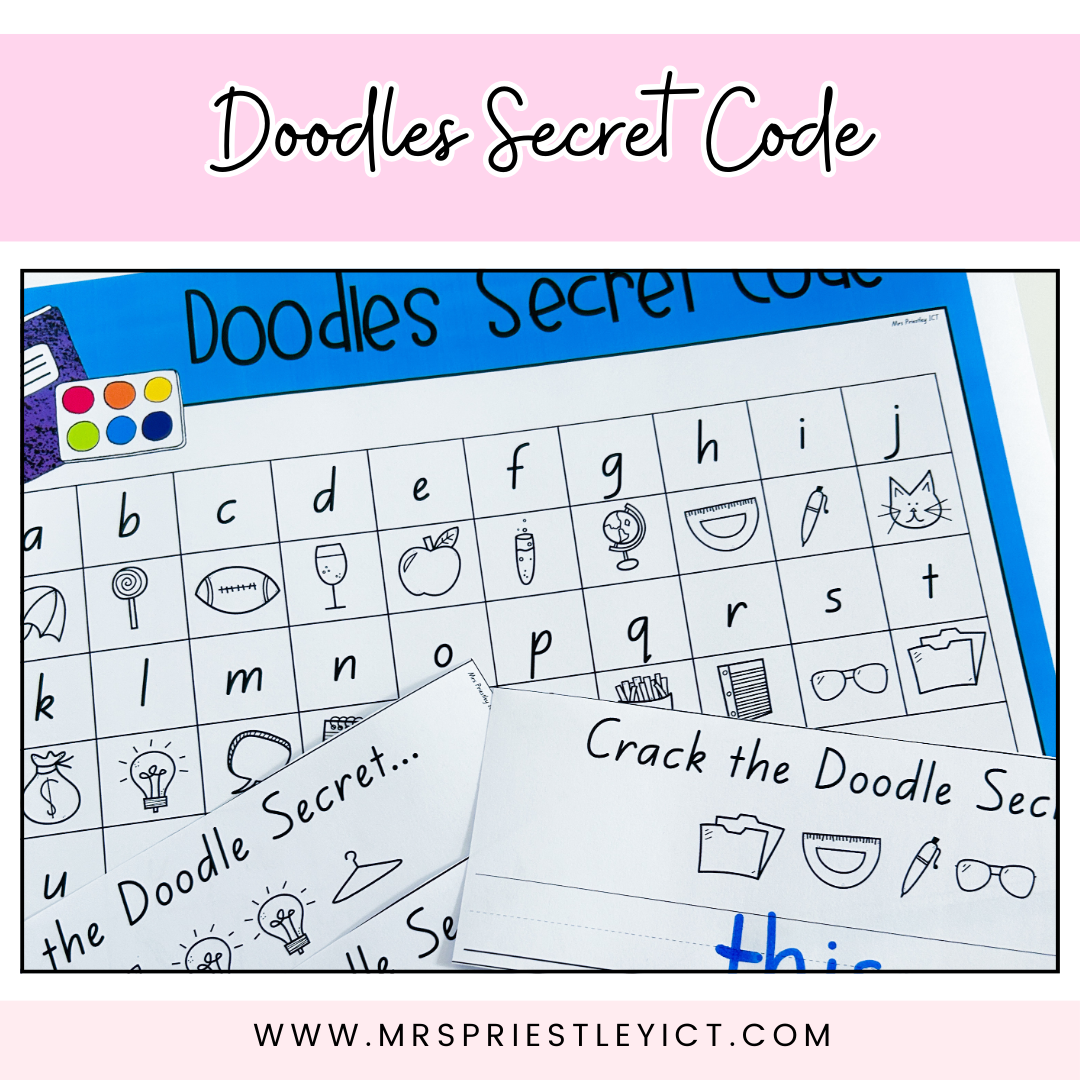 Doodles Secret Code – Mrs Priestley ICT