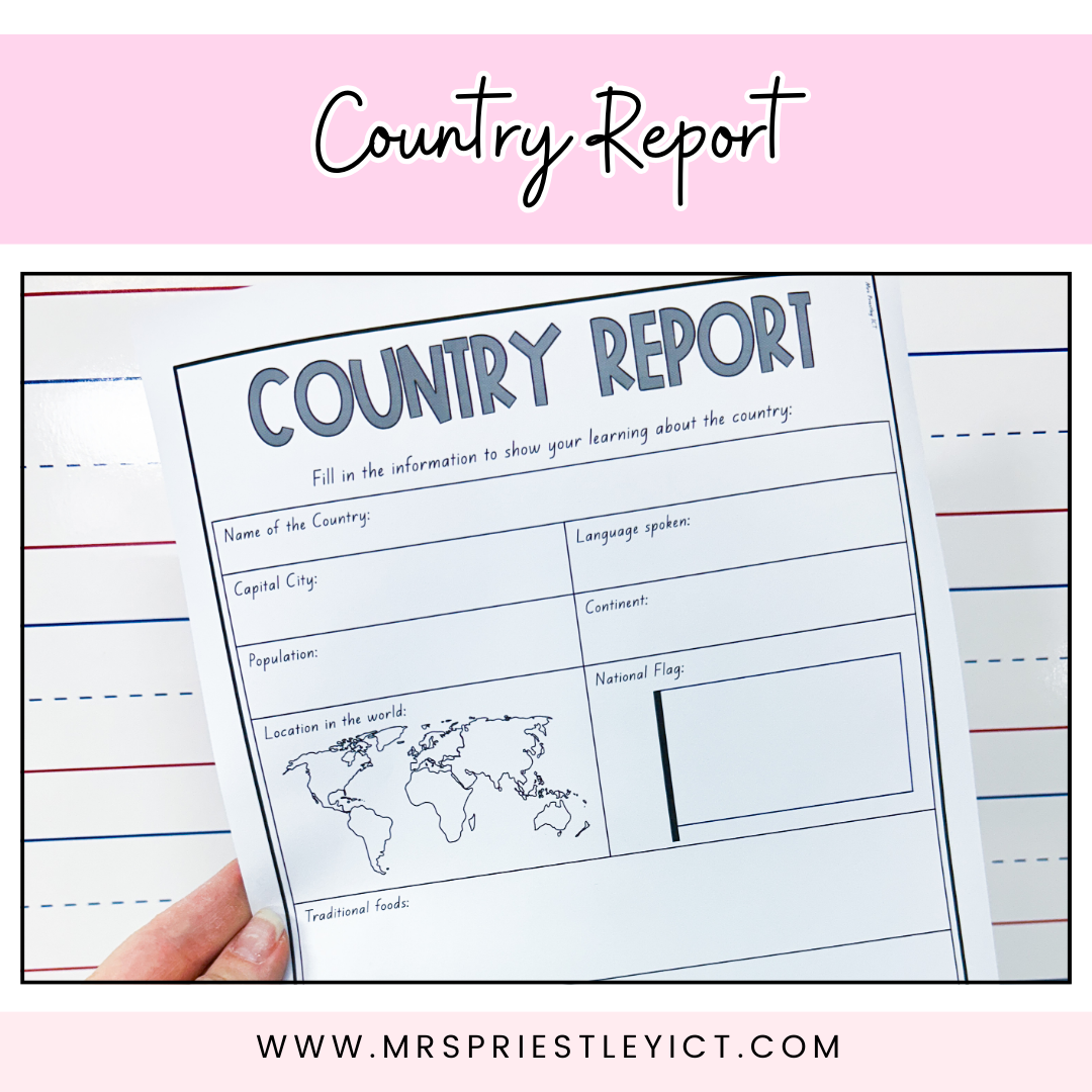 Country Report Freebie