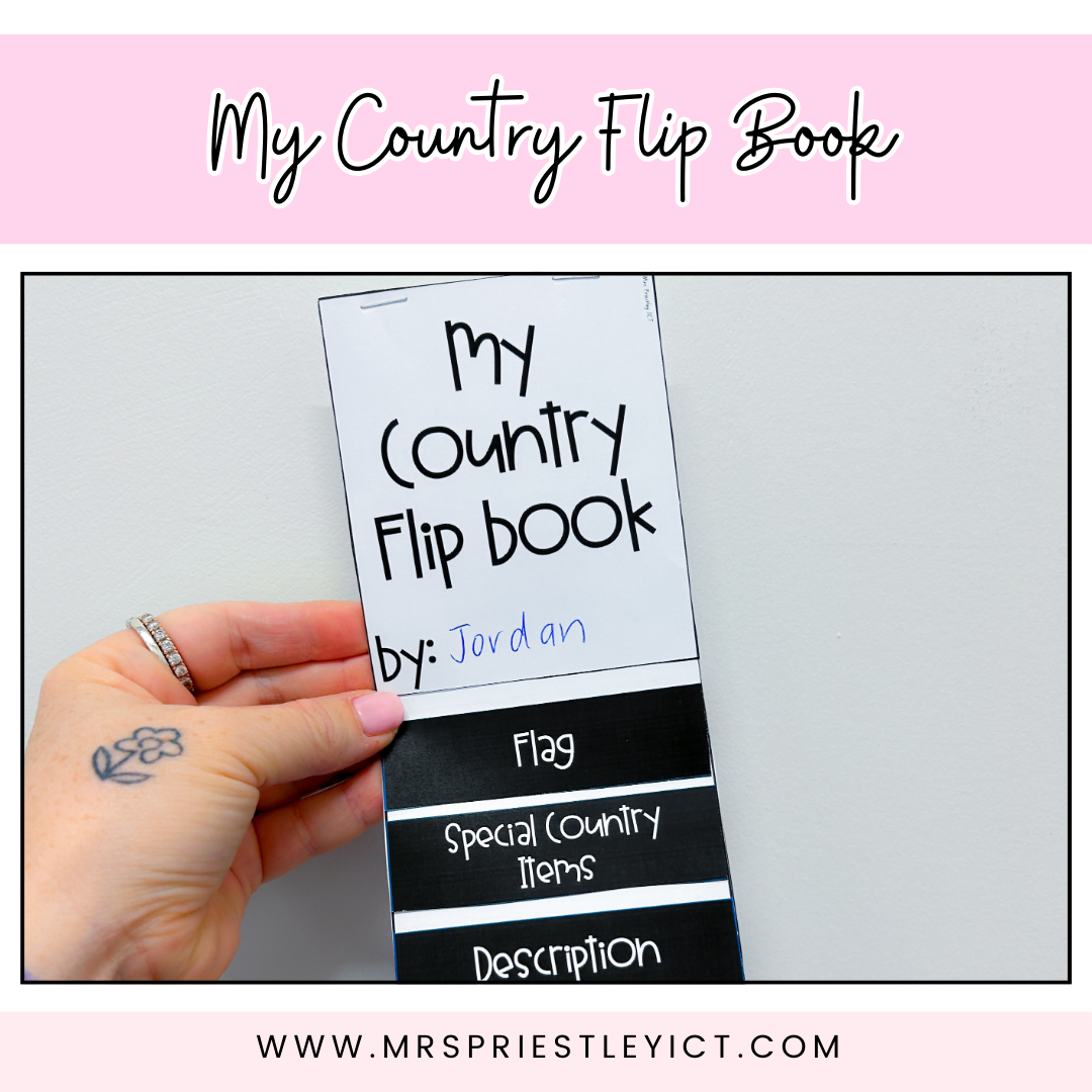 My Country Flip Book