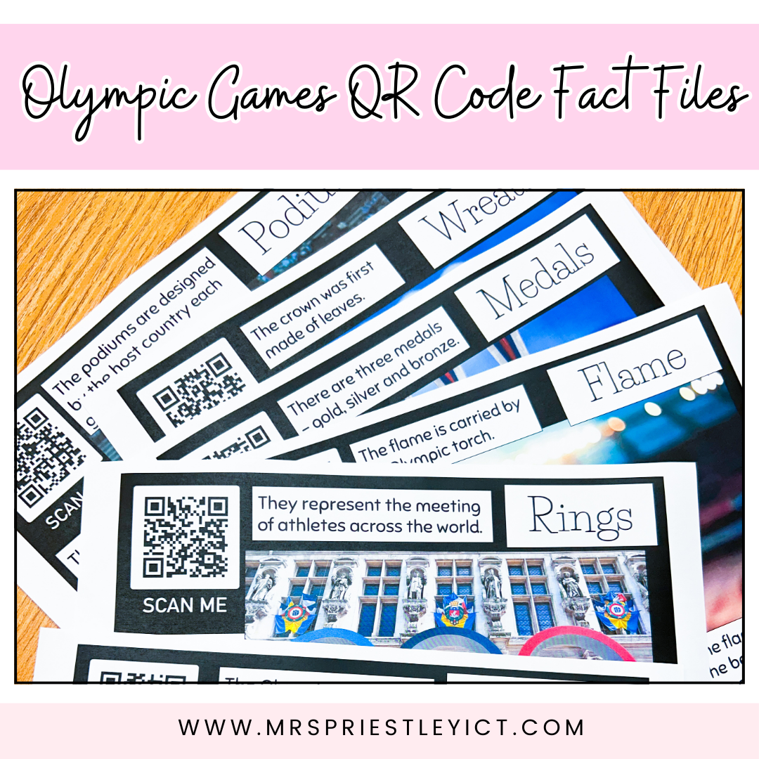 Olympic Game QR code fact files