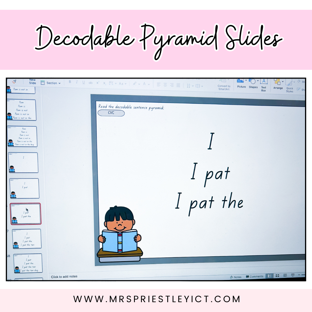 Decodable Pyramid Slides - 1