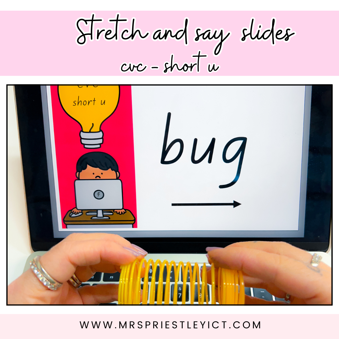 Stretch and say slides - cvc short u