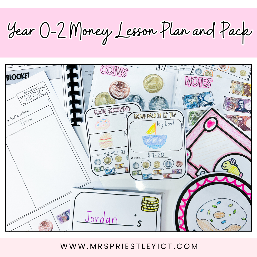 Year 0-2 Money Lesson Plan and Pack