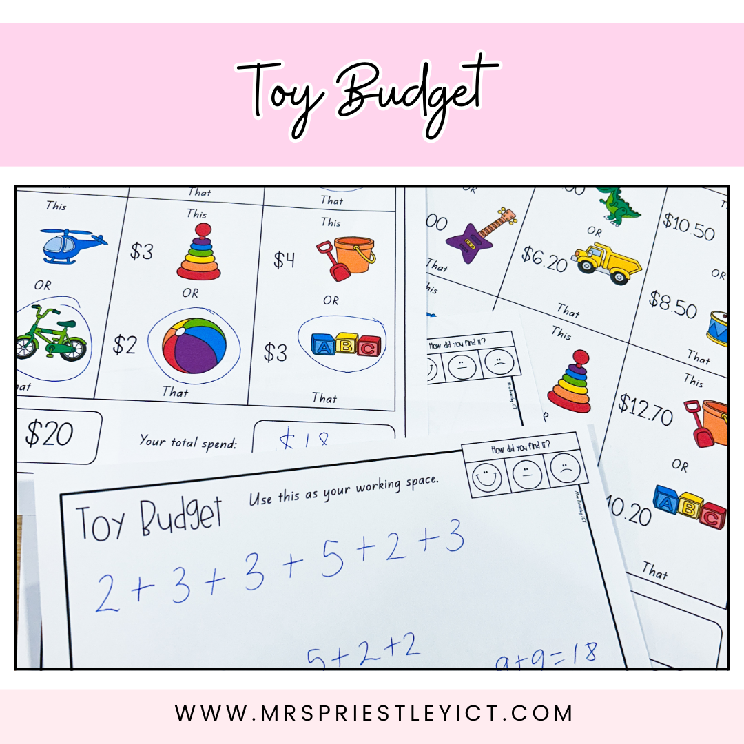 Toy Budget Activity