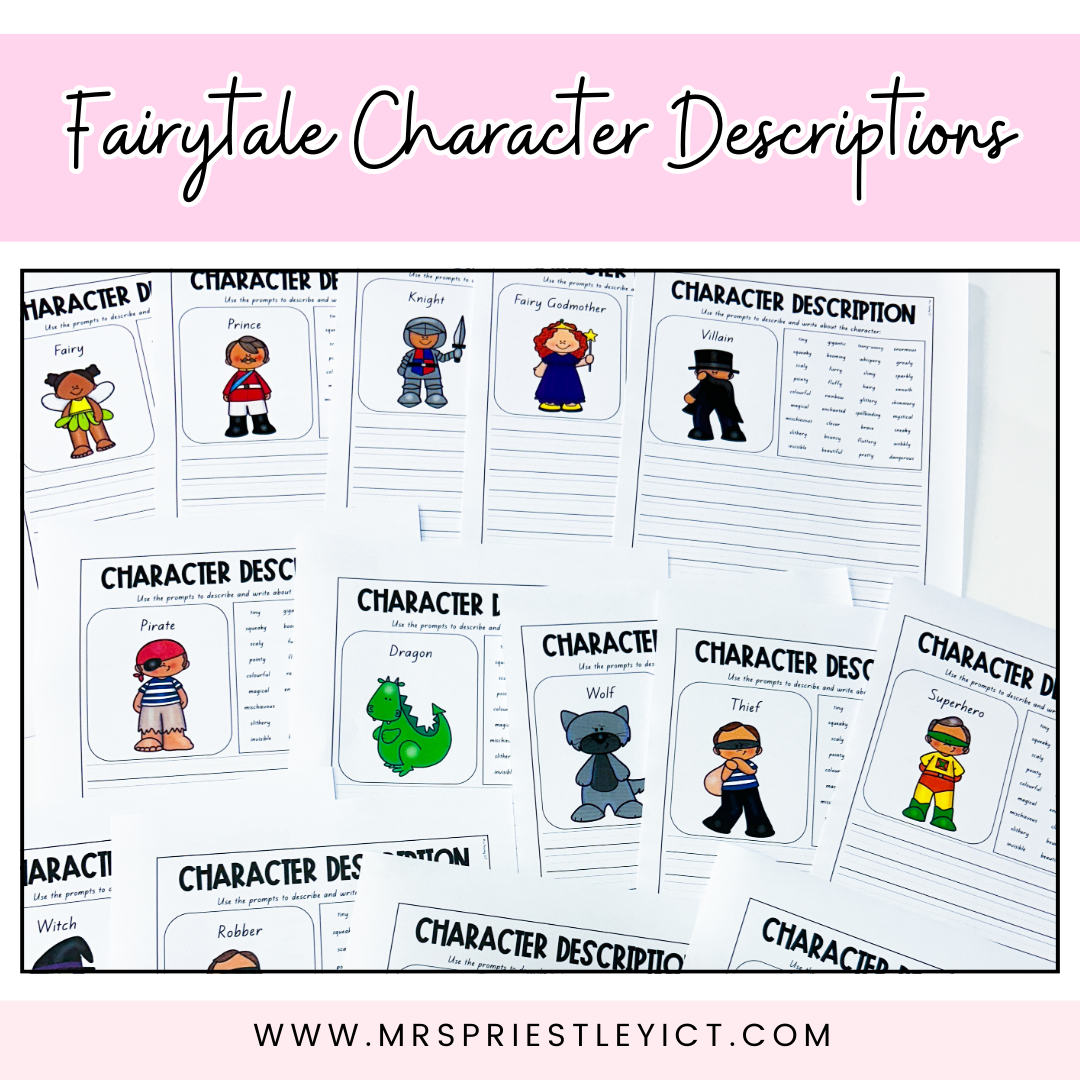 Fairytale Character Descriptions