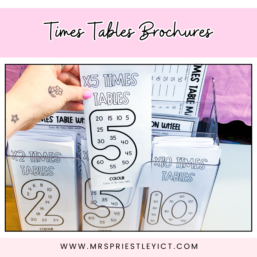 Times Tables Brochures