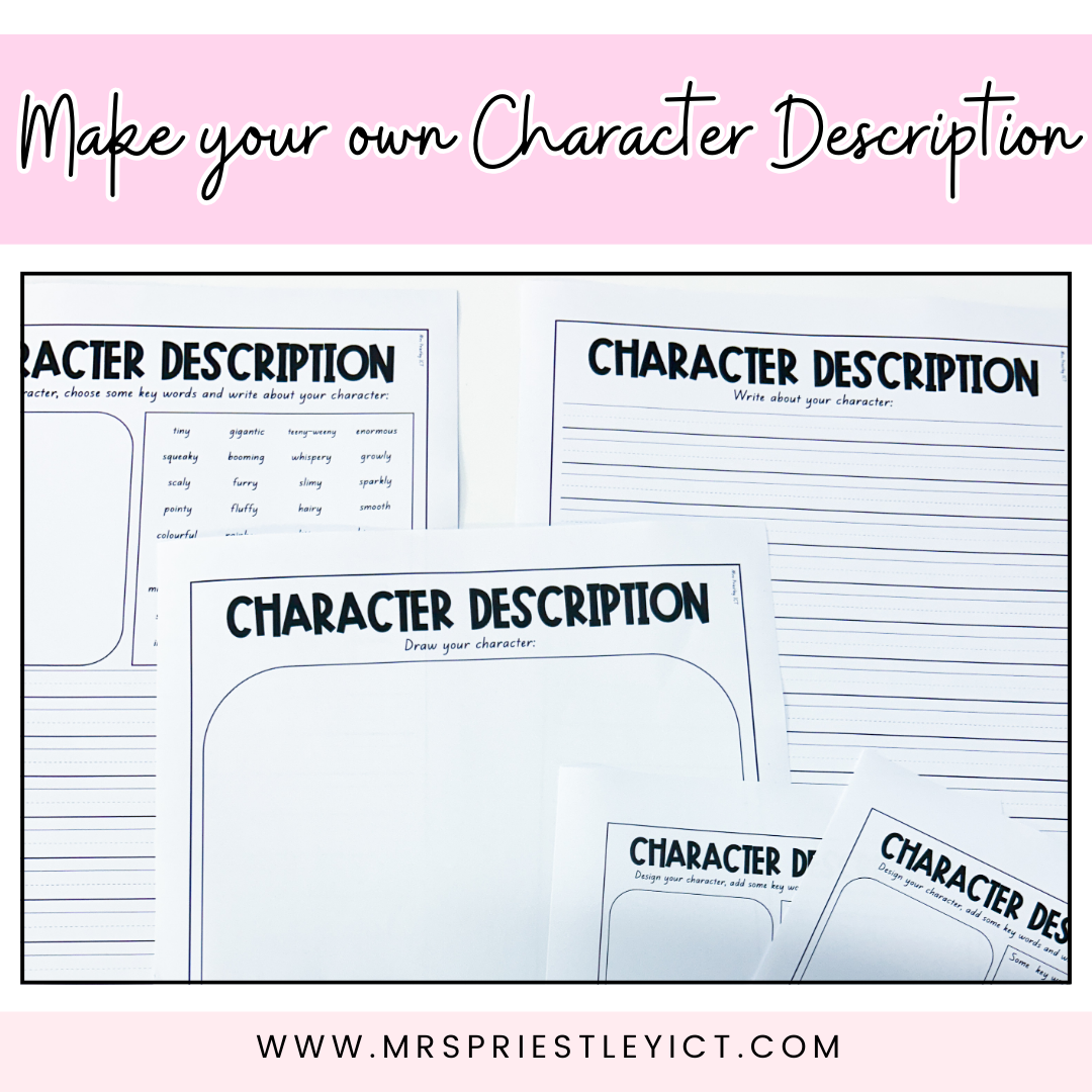 Make your own Character Description