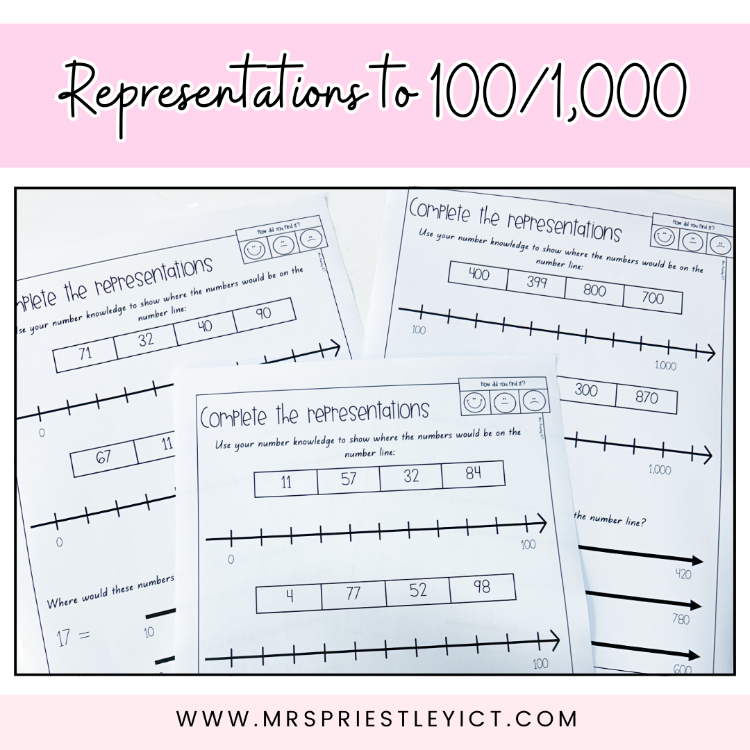 Number Representations to 100/1,000