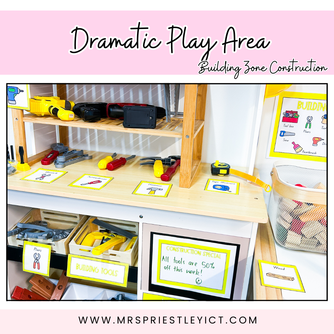 Dramatic Play Area - Building Zone Construction