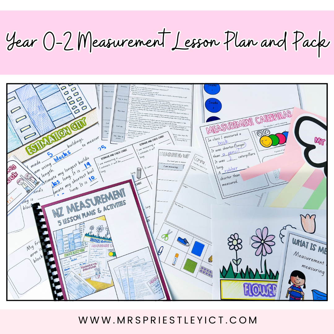 Year 0-2 Measurement Lesson Plan and Pack