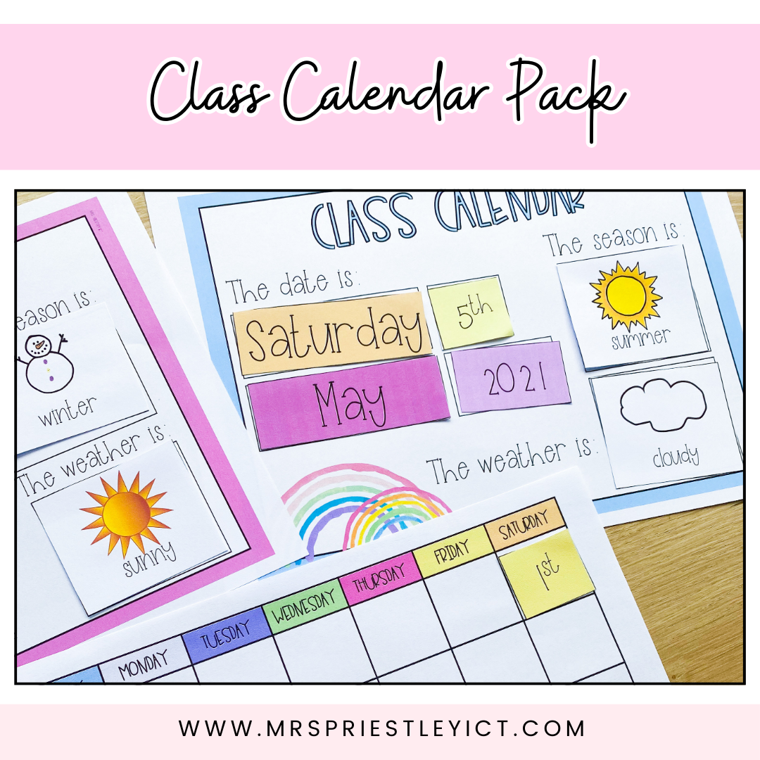 Class Calendar Pack