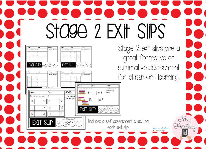 Stage 2 Exit Slips