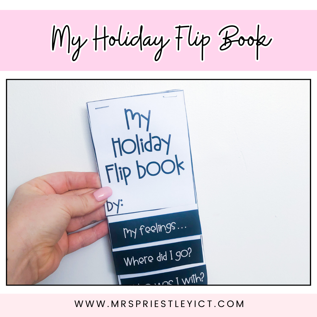 My Holiday Flip Book