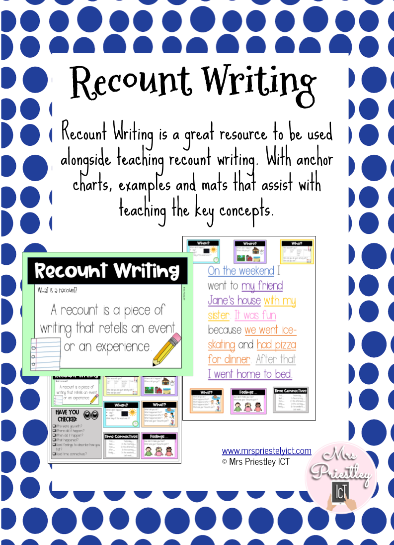 Recount Writing