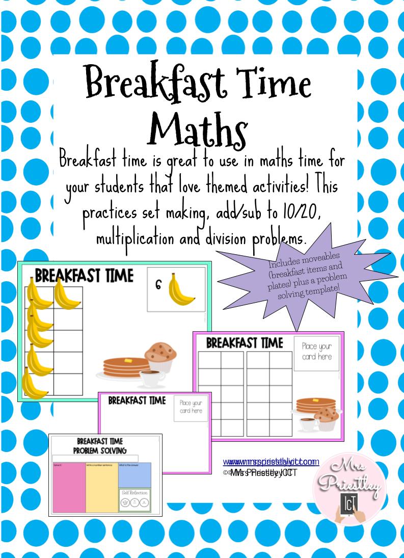 Breakfast Time Maths – Mrs Priestley ICT