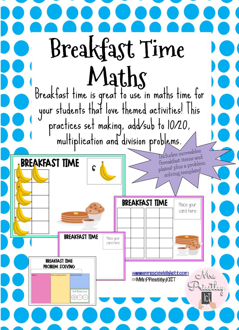 Breakfast Time Maths