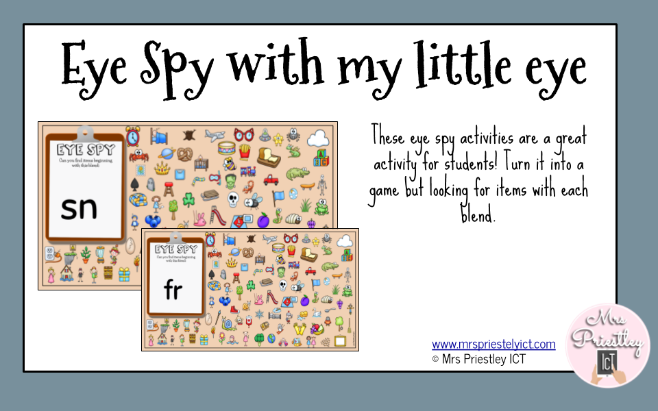 Eye spy with my little eye - blends version 2