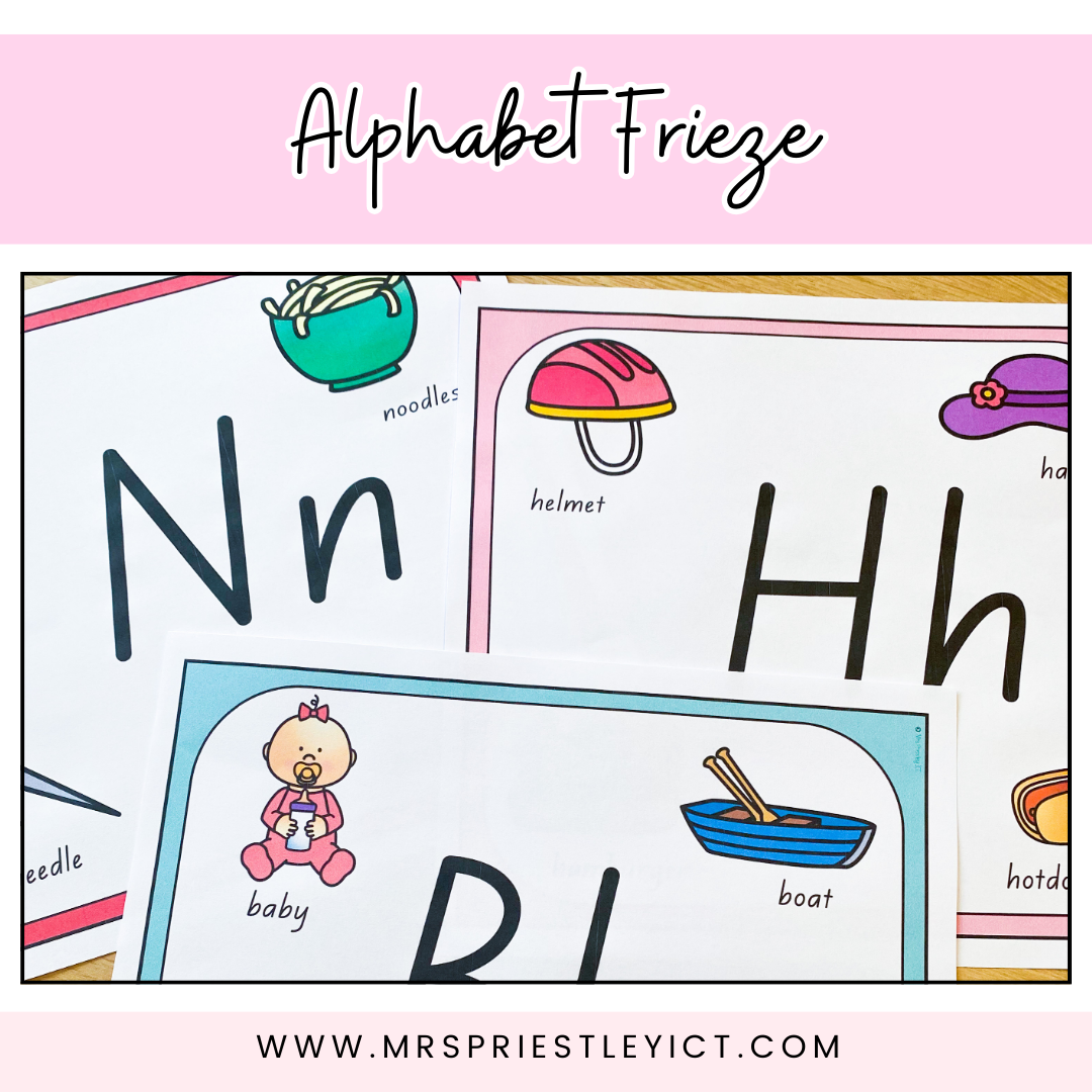 Alphabet Frieze