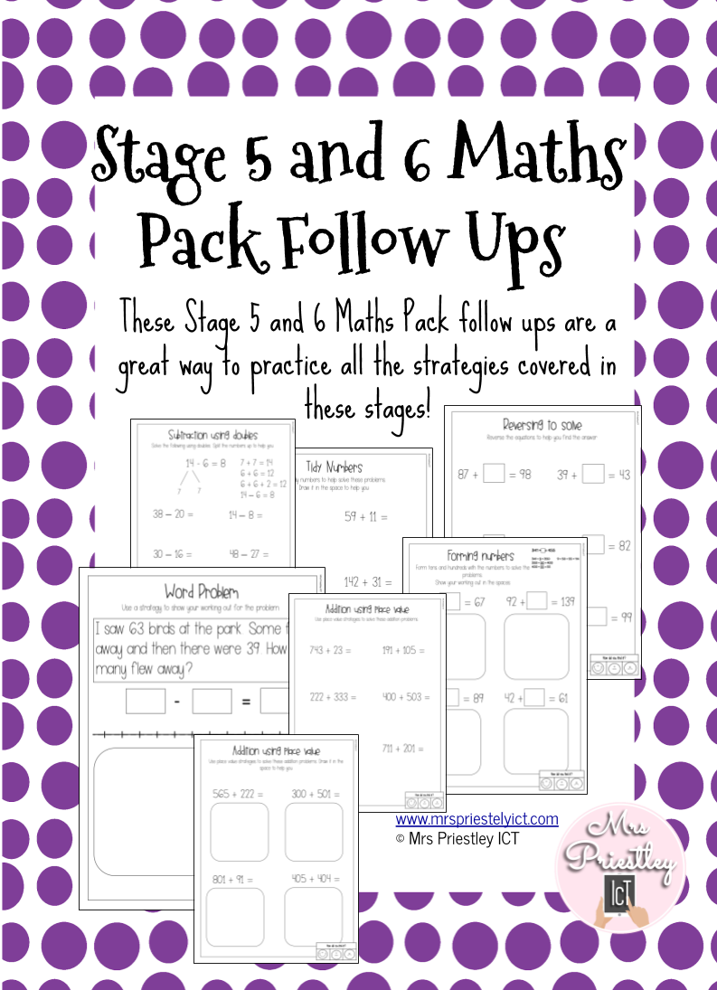 Stage 5 and 6 Maths Pack Follow Ups