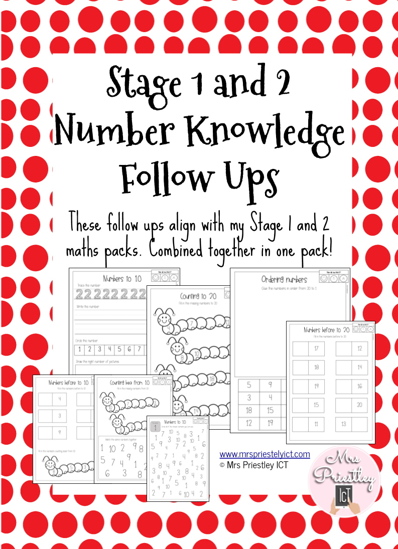 Stage 1 and 2 Number Knowledge Follow Ups