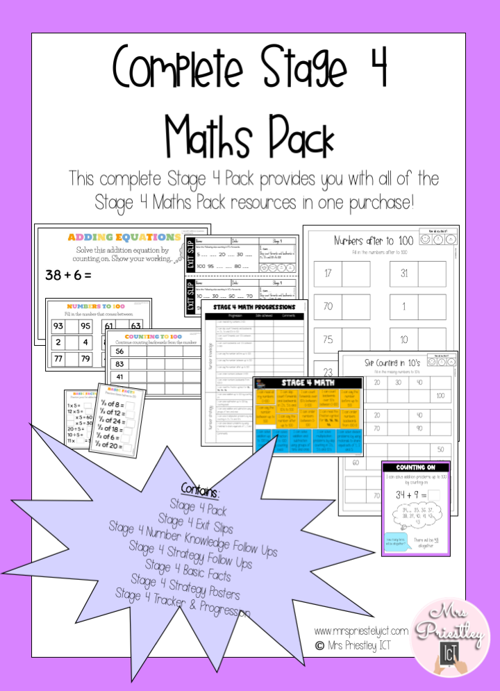 Complete Maths Stage 4 Pack Bundle