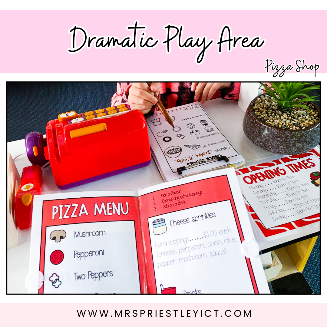 Dramatic Play Area - Pizza Shop